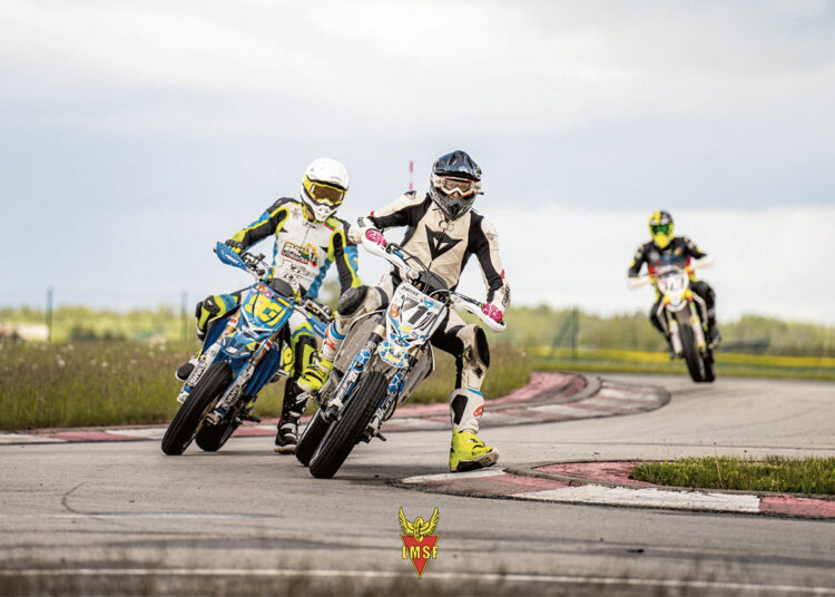 Supermoto čempionato etape iškovojo antrąją vietą