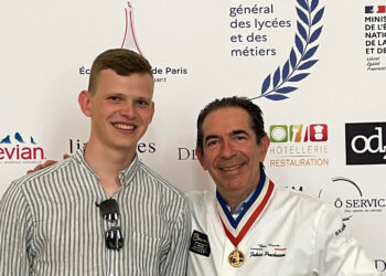 Nacionaliniame maisto gaminimo konkurse Paryžiuje nugalėtojo laurus skynė Biržuose gimęs jaunuolis