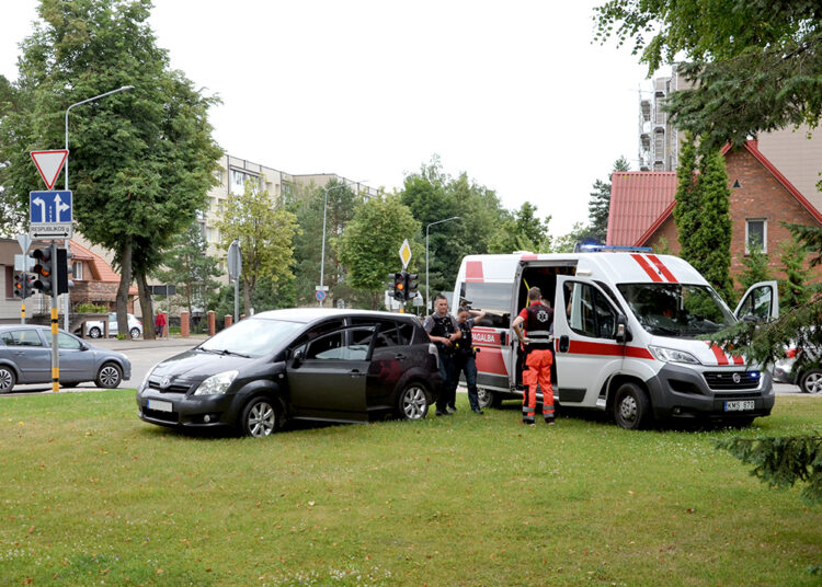 Avarija baigėsi neįtikėtinai sėkmingai