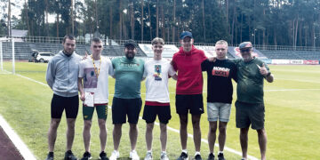 Jaunimo lengvosios atletikos čempionate iškovotas sidabro medalis