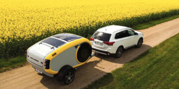 Plaukiojančius kemperius pirmiausia išbandė Širvėnos ežere