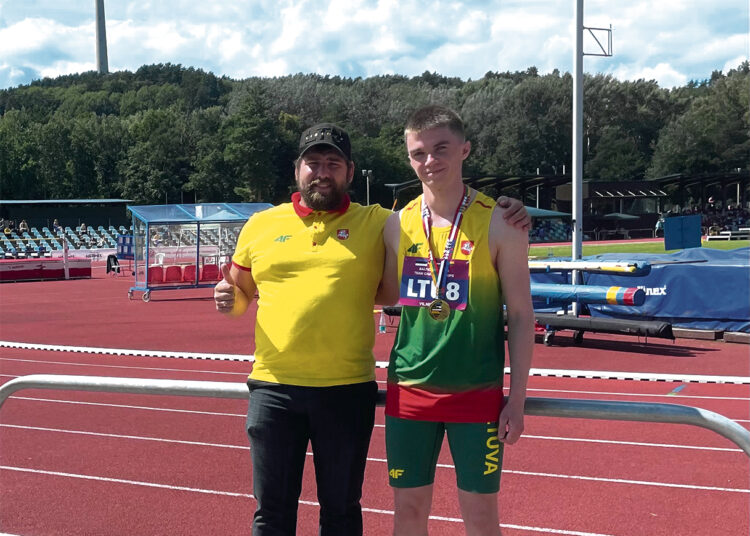 Baltijos šalių čempionate nuskynė auksą