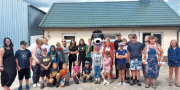 Pačeriaukštėje stovyklavo biržiečių ir ukrainiečių vaikai