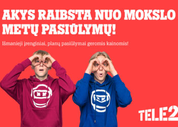 Mokyklinių prekių krepšelyje ne tik sąsiuviniai: išskirtiniai „Tele2“ pasiūlymai išmaniesiems įrenginiams