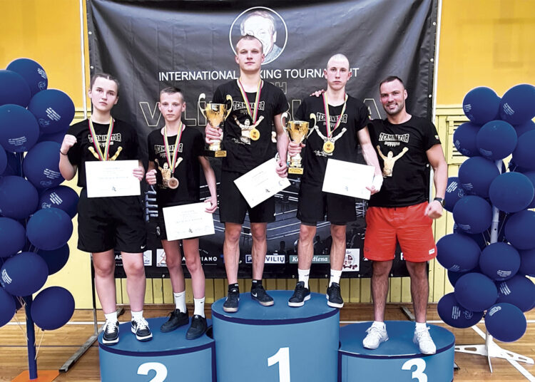 Bokso turnyre iškovotos prizinės vietos