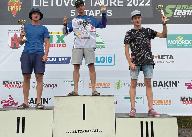 Biržiečių laimėjimai Lietuvos taurės motokroso finaliniame etape ir iškovota komandinė pergalė