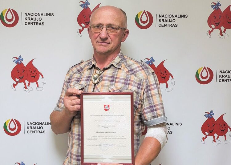 Pusė litro kraujo nieko nekainuoja