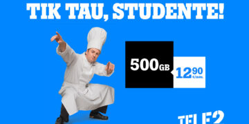 „Tele2“ pasiūlymai studentams: geriausios kainos studijoms reikalingiems įrenginiams