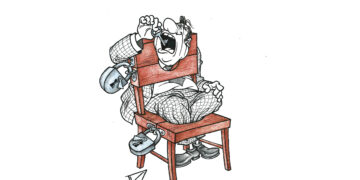 Atsikėlęs iš balos, tėškė purvu norėjusiems padėti