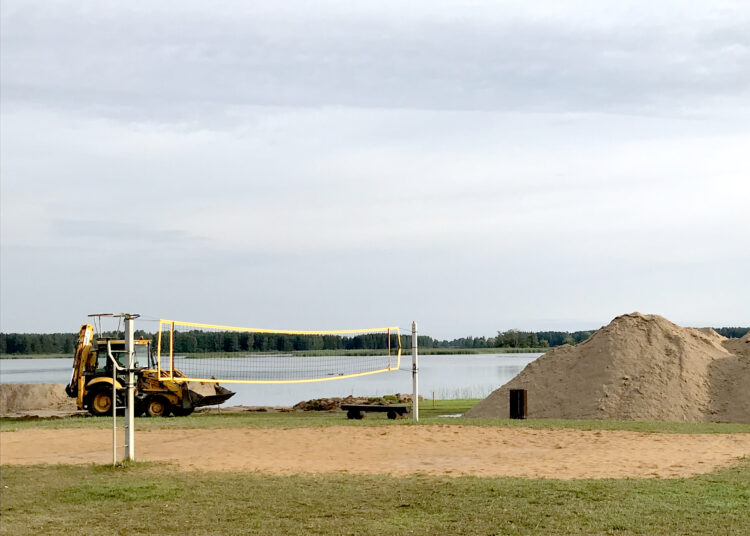 Maudyklose vanduo švarus