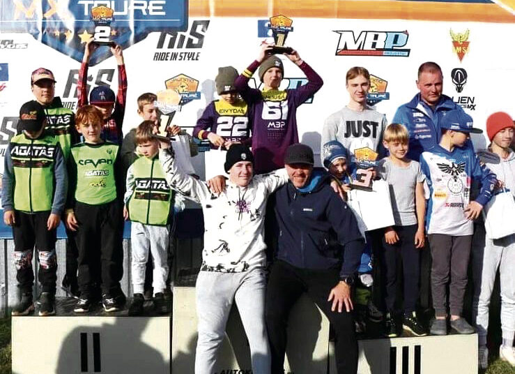 Motokrosininkų pergalės Lietuvos jaunimo čempionate