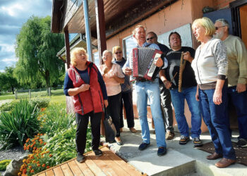 Vokiečių labdara Gaižiūnų ir Ančiškių kaimo bendruomenėms