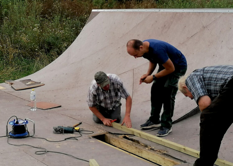 Dviračių rampa: ardyti negalima, teks atnaujinti