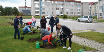 Medeliai puoš Savarankiško gyvenimo namų aplinką
