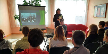 Vabalninko gimnazijos pastatui – 50 metų