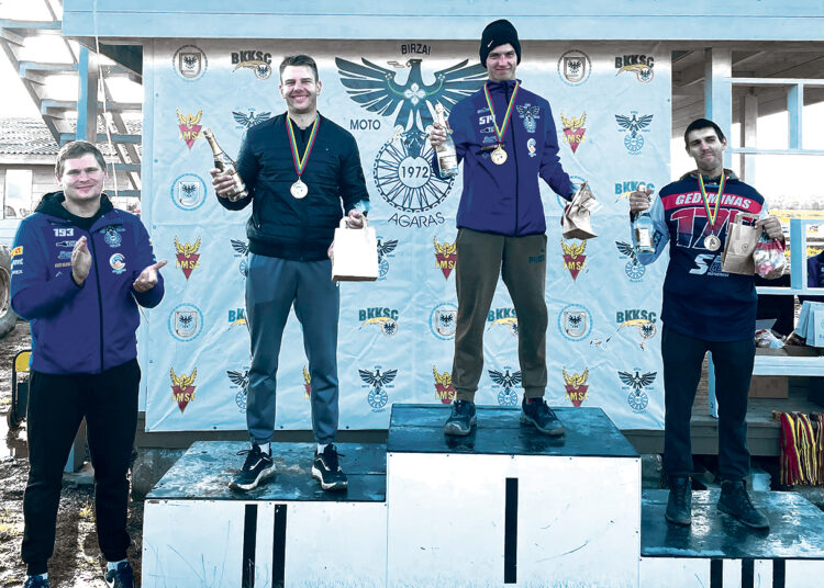 Biržiečių laimėjimai Sėlijos taurės trečiojo etapo motokroso varžybose