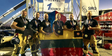 Biržietis ugniagesys – pasaulio vicečempionas