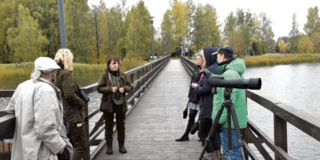 Palydėjo paukščius