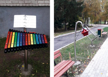 Pirmoji rajone lauko muzikos instrumentų aikštelė