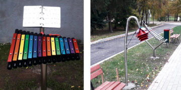 Pirmoji rajone lauko muzikos instrumentų aikštelė