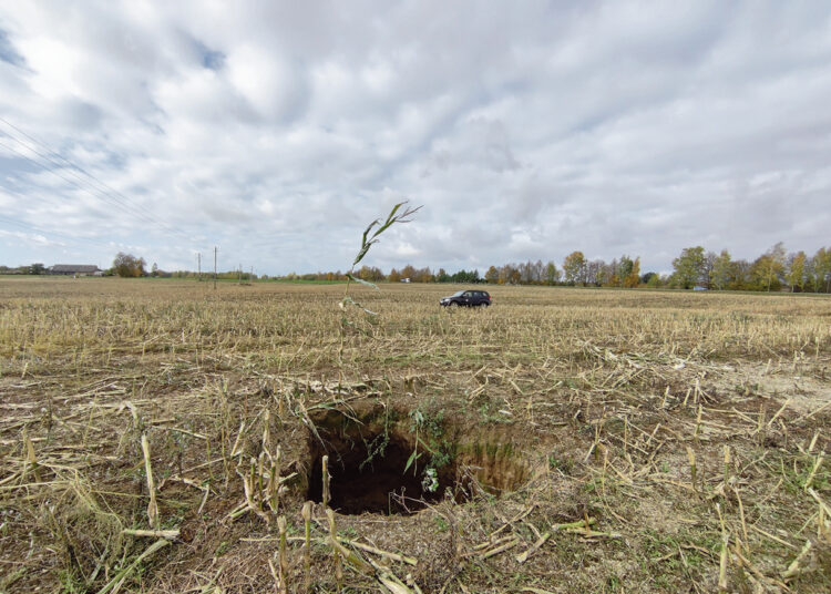 Inventorizuota nauja smegduobė