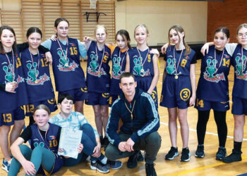 Kvadratą geriausiai žaidė „Aušros“mokykla