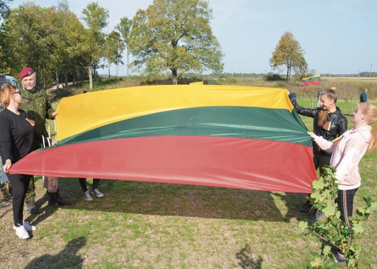 Biržiečiai dėl Gedimino pilies vėliavos nesirungia