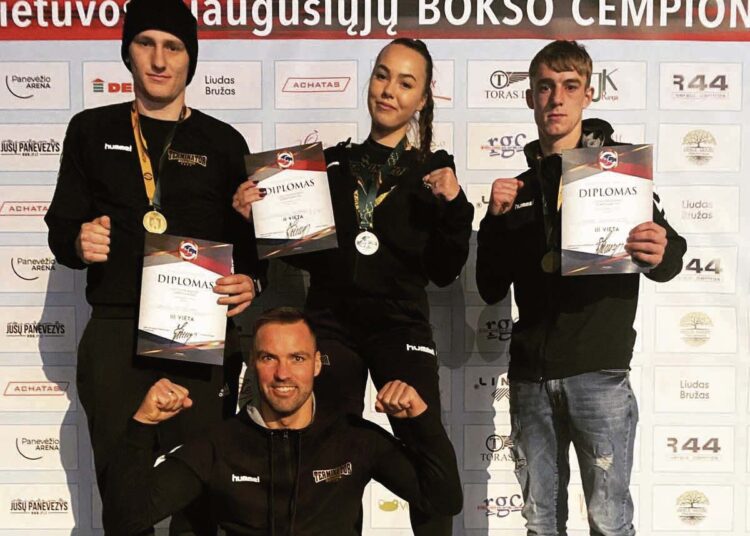 Biržiečiai sėkmingai pasirodė Lietuvos suaugusiųjų bokso čempionate