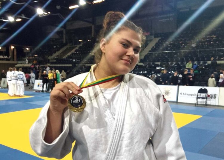 Lietuvos dziudo čempionate iškovoti penki medaliai