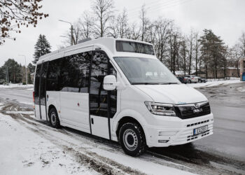 Biržuose – naujas elektrobusas