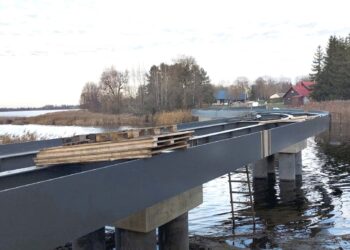 Ekspertai pateikė išvadą apie tilto polius