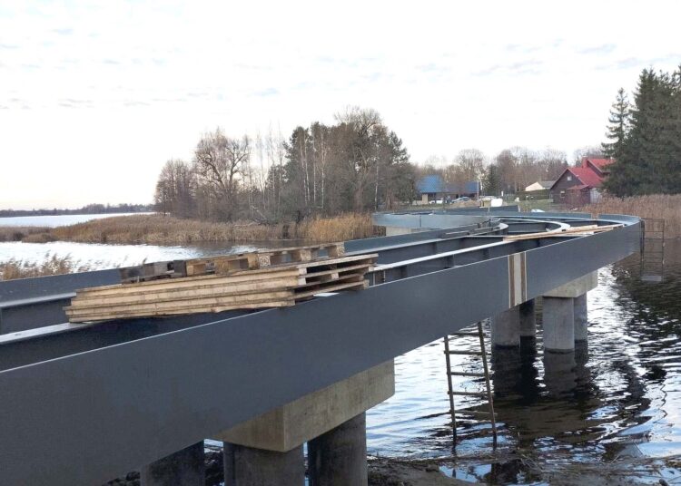 Ekspertai pateikė išvadą apie tilto polius