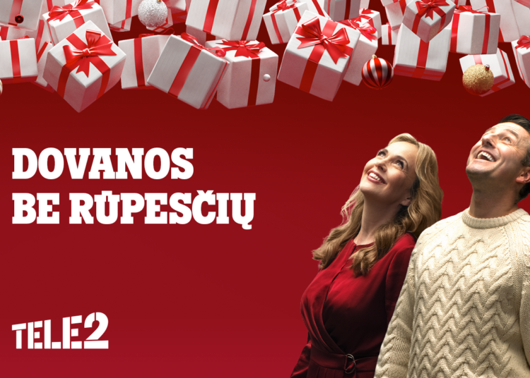 Kalėdiniai „Tele2“ pasiūlymai: pasirūpinkite dovanomis iš anksto ir šventes pasitikite be rūpesčių