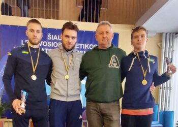 Iš varžybų lengvaatlečiai grįžo su medaliais