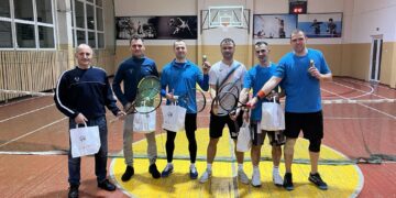 Įvyko tradiciniu tapęs  kalėdinis teniso turnyras