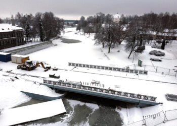 Artėja tilto atidarymas