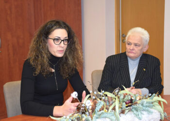 Biržuose viešėjo miesto partnerio atstovė