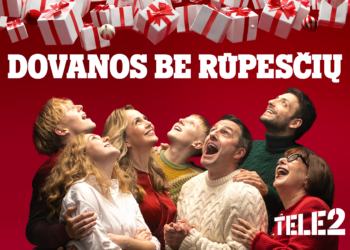Kalėdinės dovanos šiemet atkeliauja be rūpesčių: „Tele2“ pasiūlymai visai šeimai