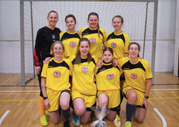 Moterų futbolo turnyre užėmė ketvirtąją vietą