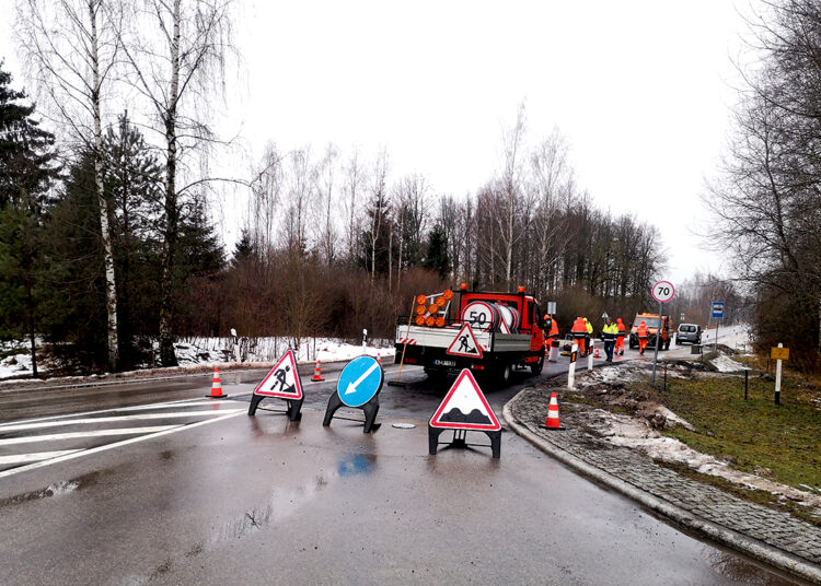 Taiso suremontuoto kelio defektus