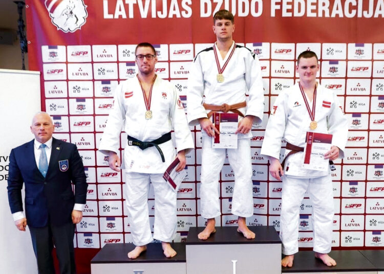 Tapo Latvijos dziudo čempionu