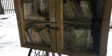 Pasikėsino į mini knygynėlį