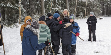 Gamtoje ieškojo kalėdinio lobio