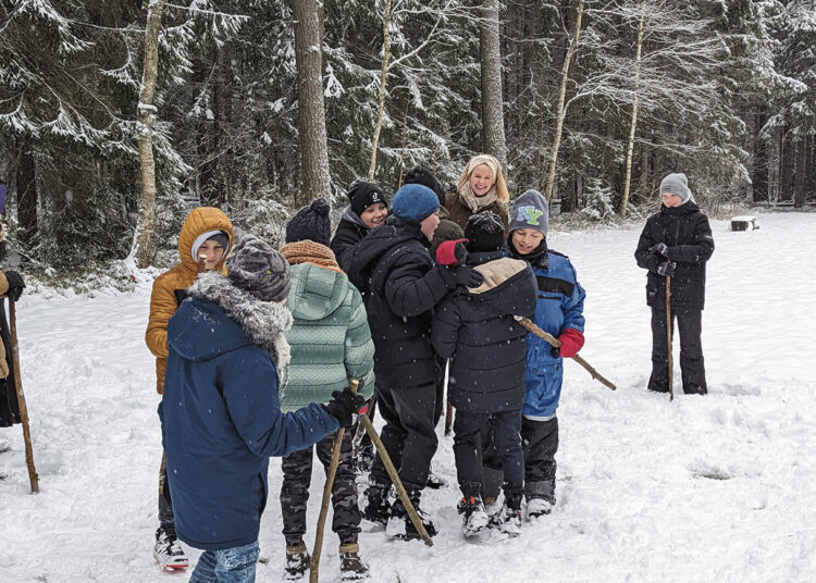 Gamtoje ieškojo kalėdinio lobio