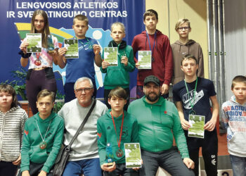 Lengvosios atletikos varžybose