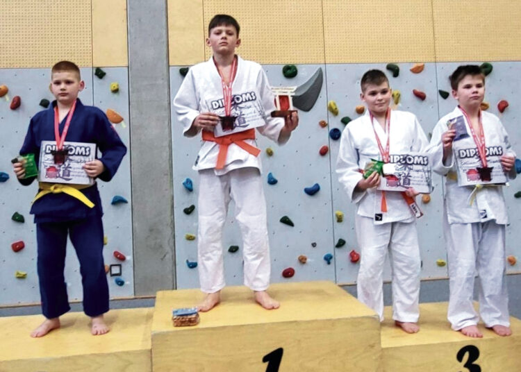 Dziudo turnyre Siguldoje iškovoti du aukso medaliai