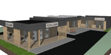 Planuojami nauji komercinės paskirties pastatai