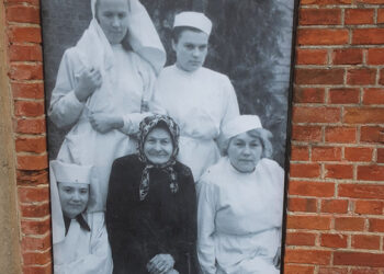 Seno pastato istoriją pasakoja išdidintos fotografijos