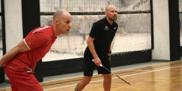 Biržų badmintonininkų kovos