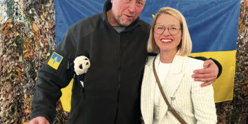 „Agarui“ įteikta padėka už paramą Ukrainos kariams